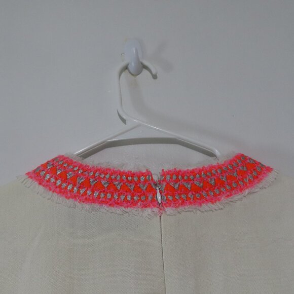 J.Crew Collection Linen Tunic Top Size 2 - Picture 8 of 9